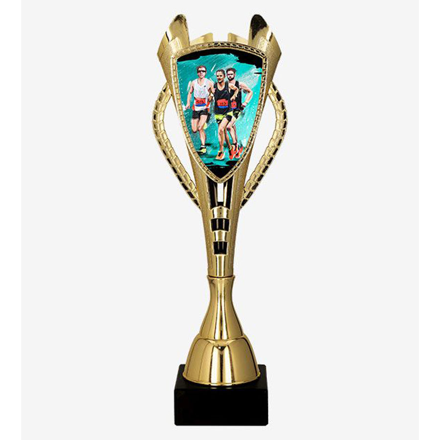Cupa plastic aurie, alergare, 7243/RUN2