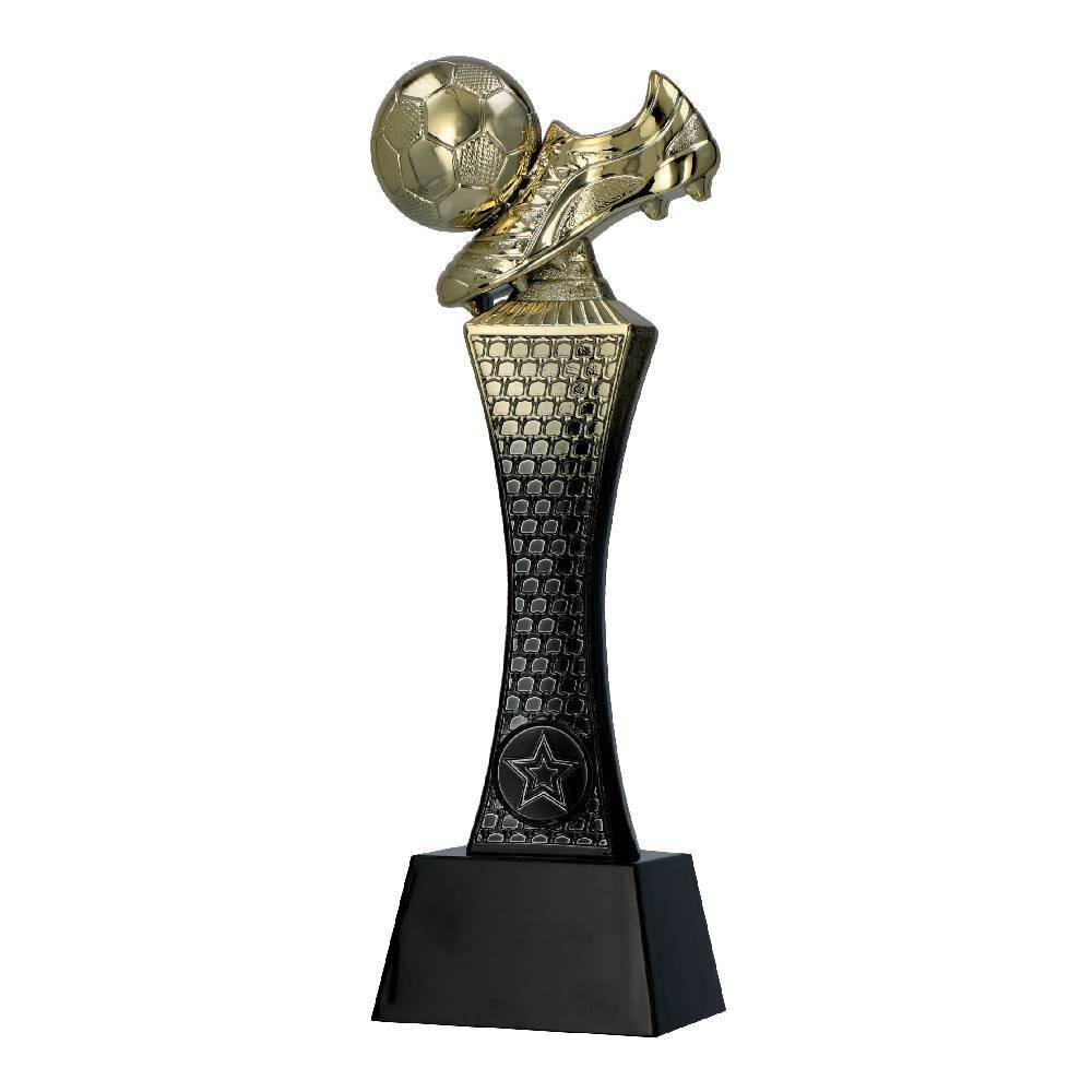 Trofeu din plastic pentru fotbal cu inaltimea de 26 cm