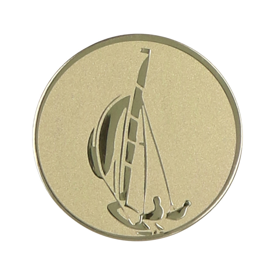 Emblema de aluminiu 25 mm, navigatie, D1-A16
