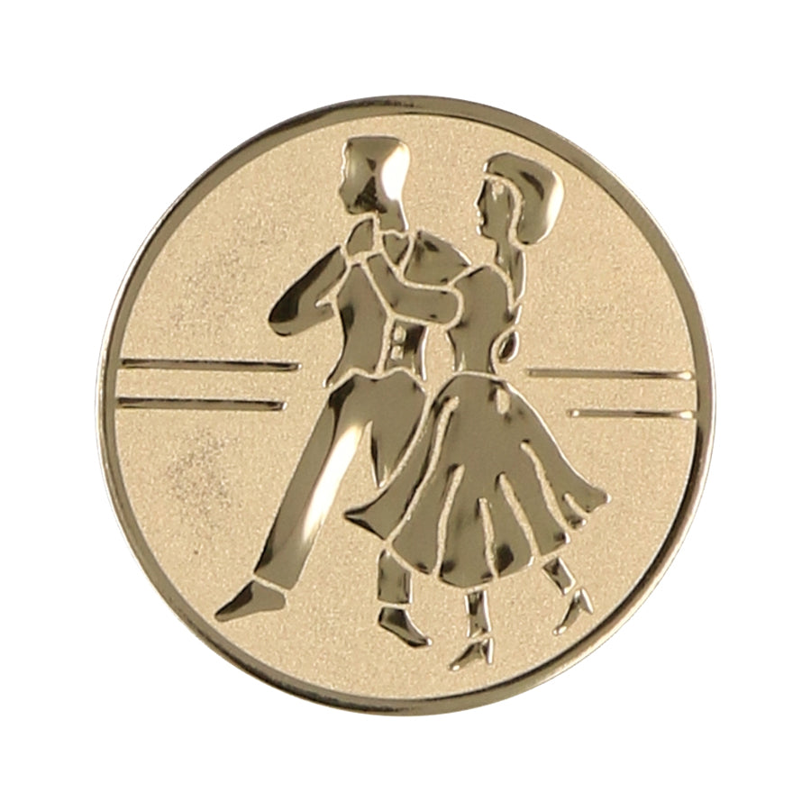 Emblema de aluminiu 25 mm, dansuri, D1-A24