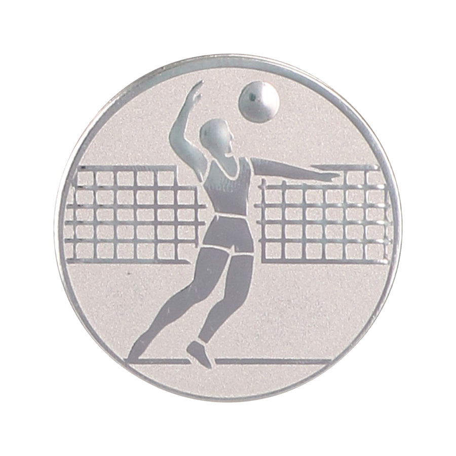 Emblema de aluminiu 50 mm, volei masculin, D2-A6