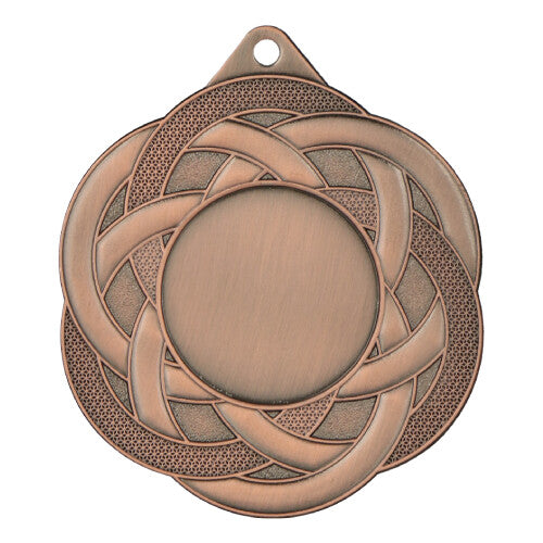 Medalie de metal, 5 cm, cu loc pentru emblema de 2.5 cm, ME5001