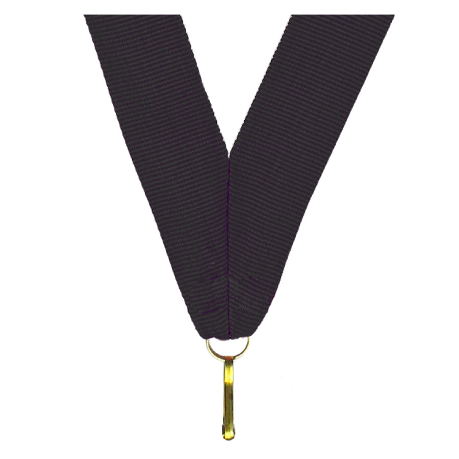 Snur medalie 11 mm, negru, V8-BK