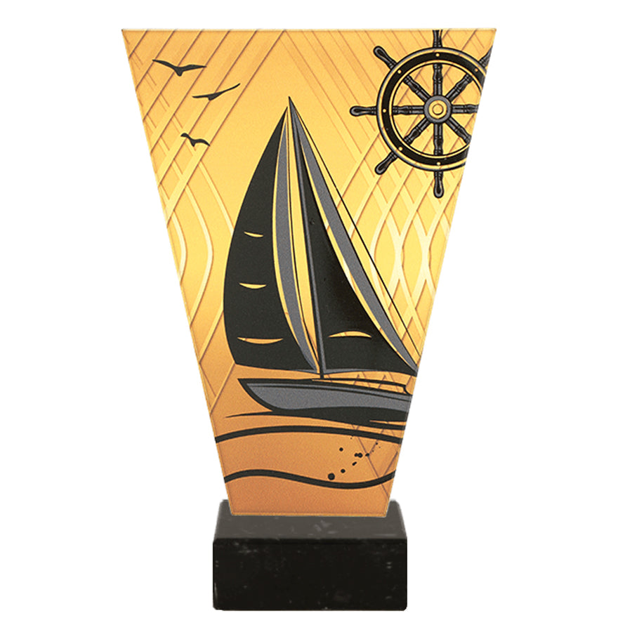 Trofeu de sticla, navigatie, VL1/SAI/BK