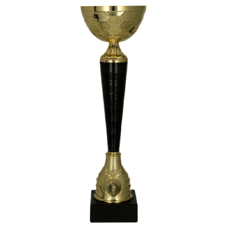 Cupa metalica aurie cu negru, 9289