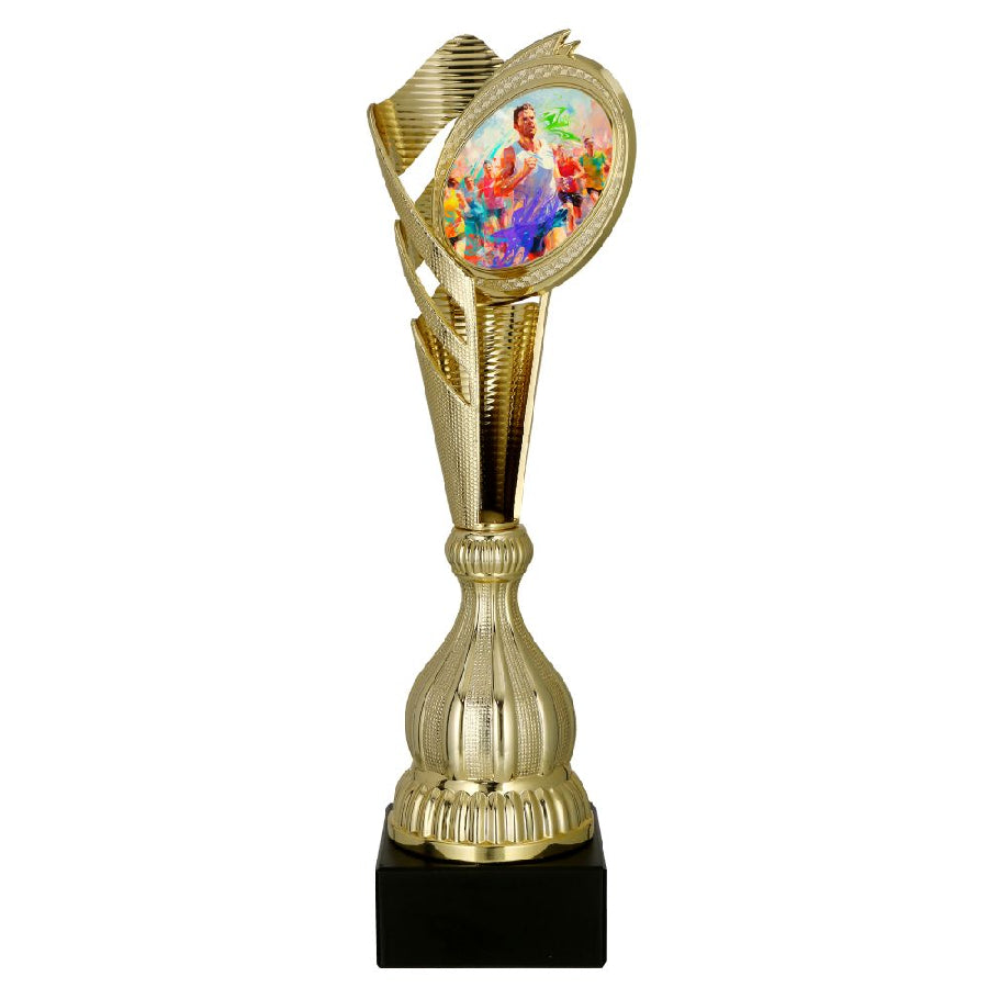 Cupa de plastic aurie, alergare, 7249/RUN