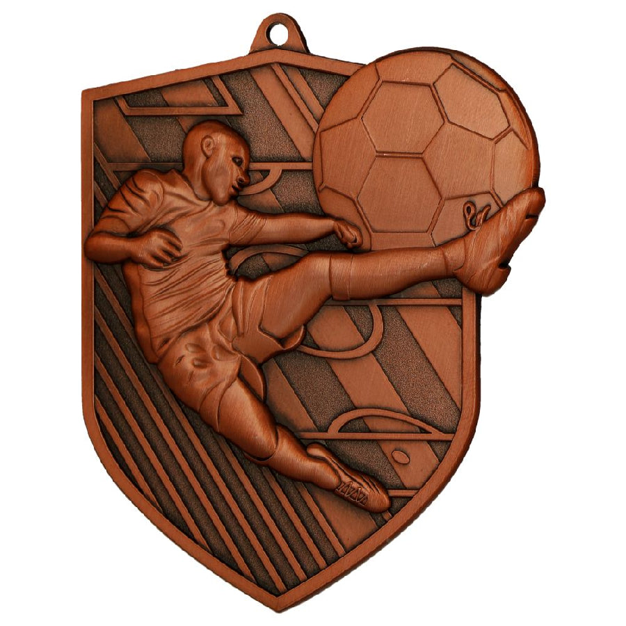 medalie fotbal metal MD 8049 Bronz