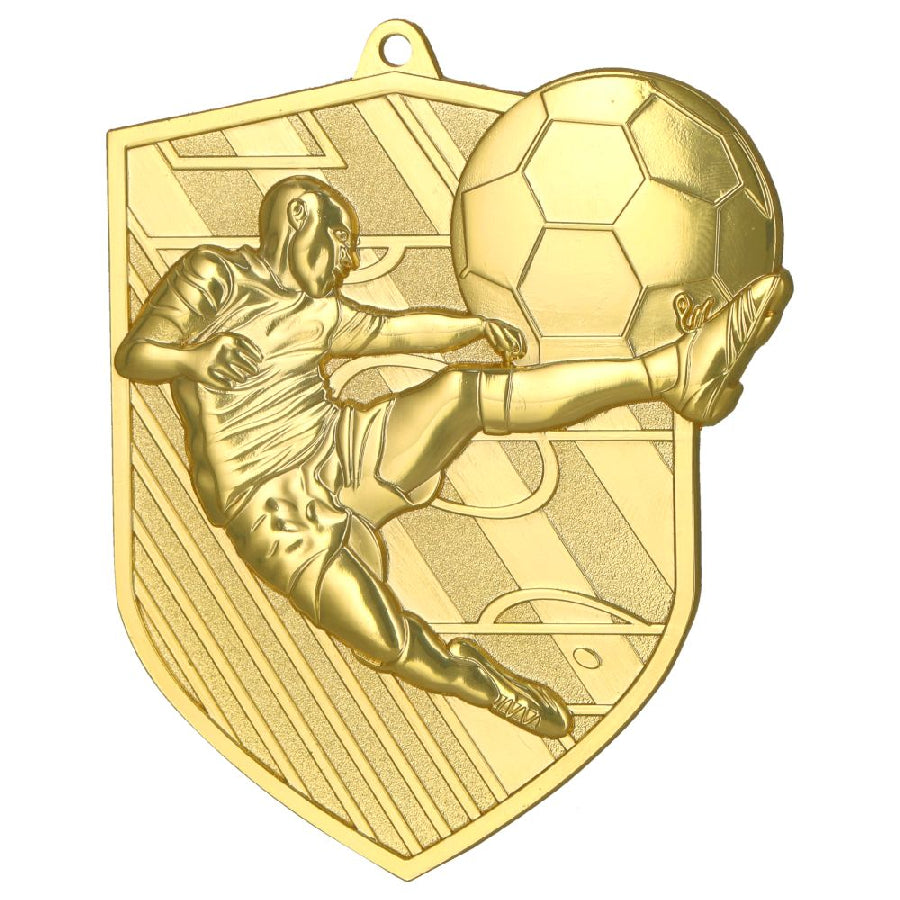 medalie fotbal metal MD 8049 Silver Argint