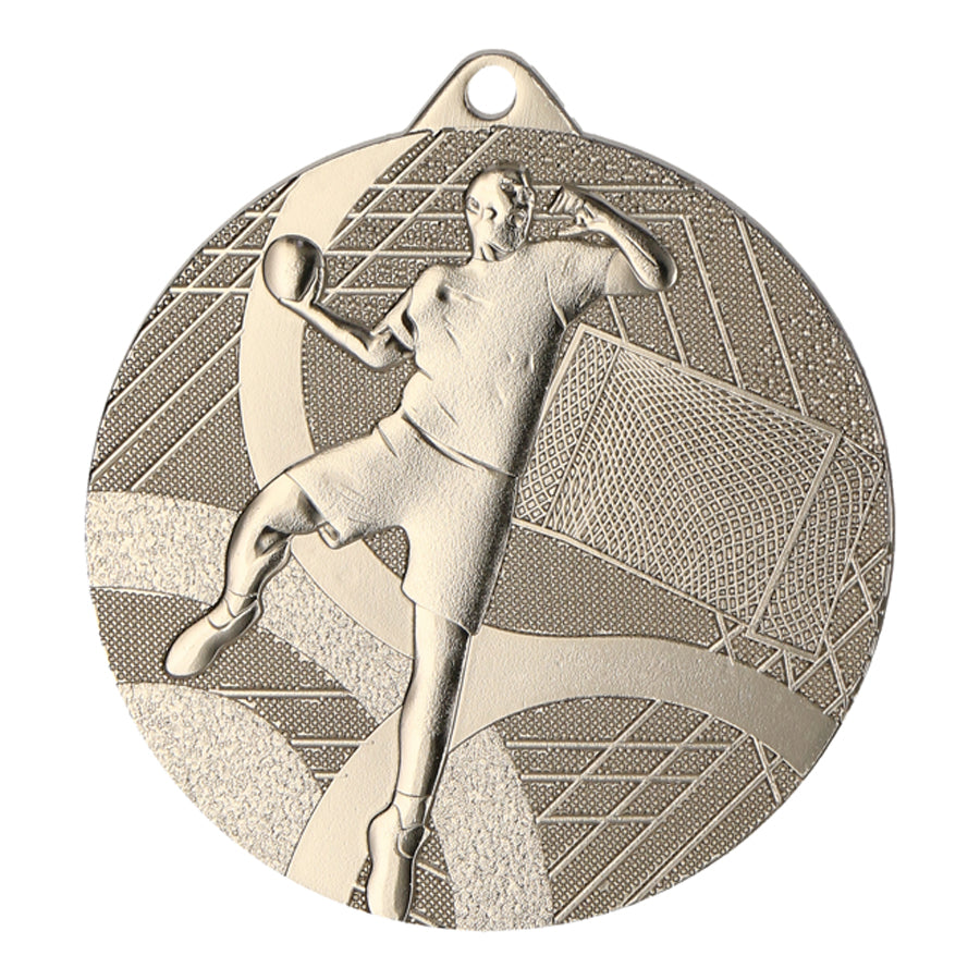 medalie 5 cm handbal MMC39050 argint