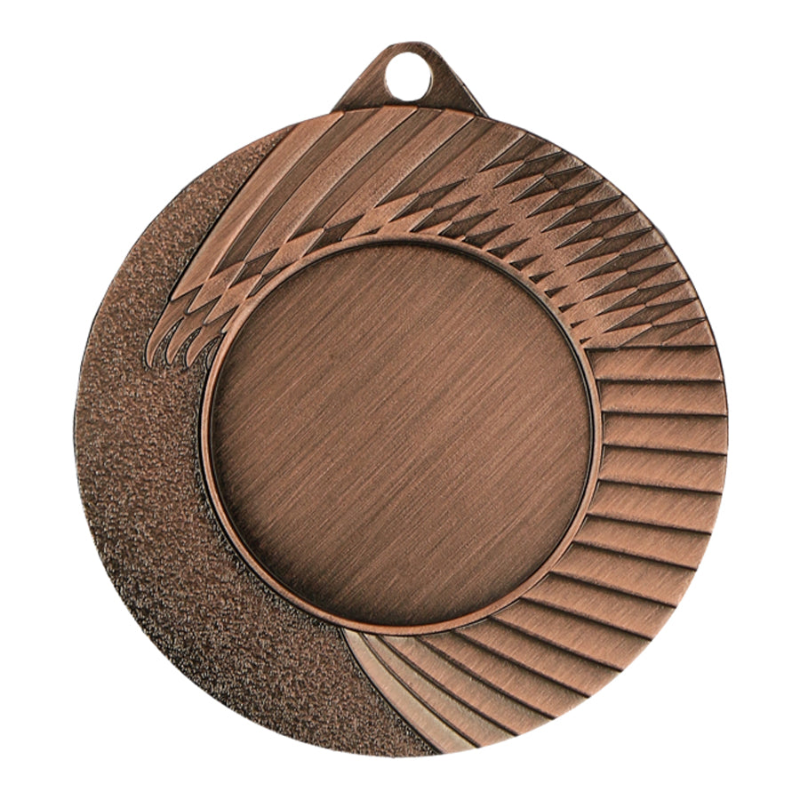 medalie 4,5 cm cu loc pentru emblema 2,5 cm MMC4502 bronz