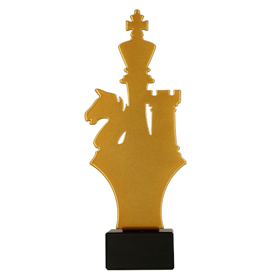 trofeu din metal ML Chess Șah