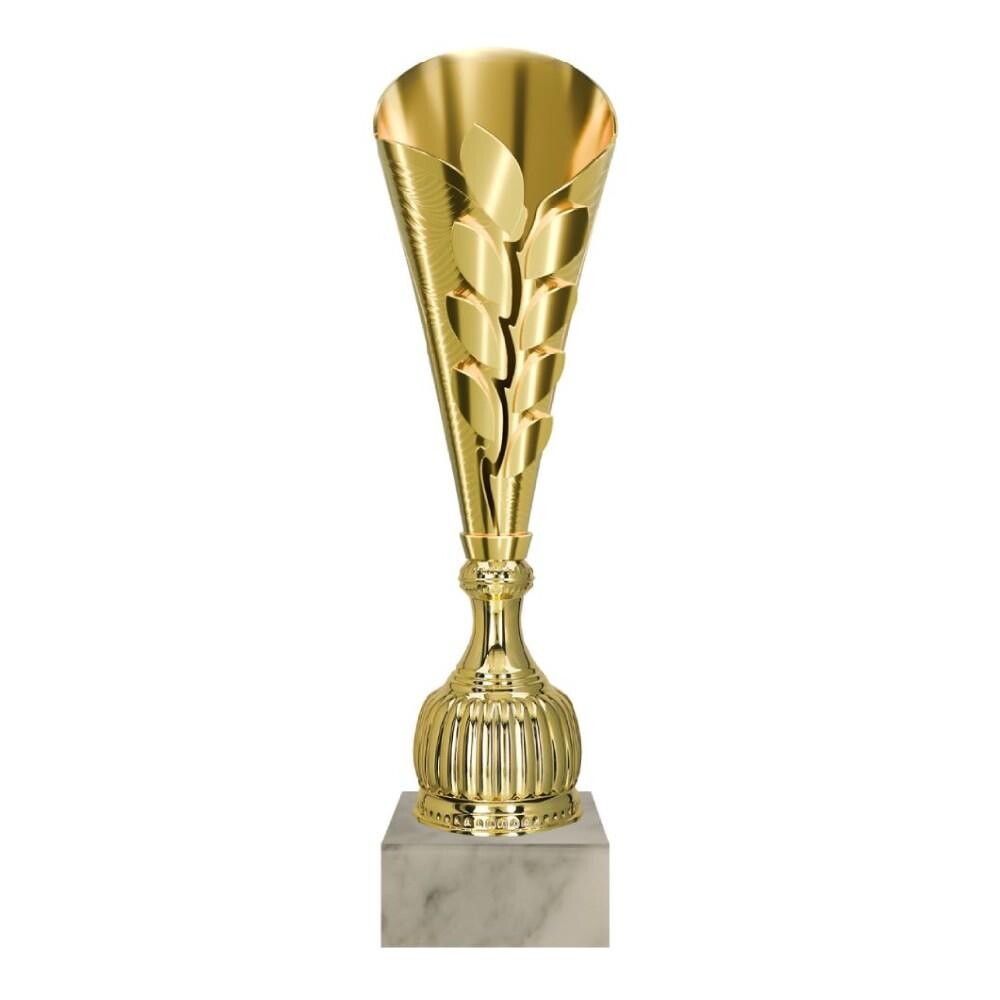 Cupa aurie din plastic pentru premiere sportiva