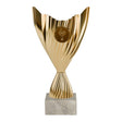 cupa aurie din plastic pentru premiere sportiva