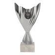 cupa din plastic argintie pentru premiere sportive