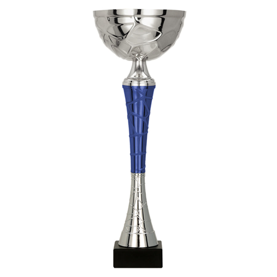 Cupa argintie cu albastru, 9255