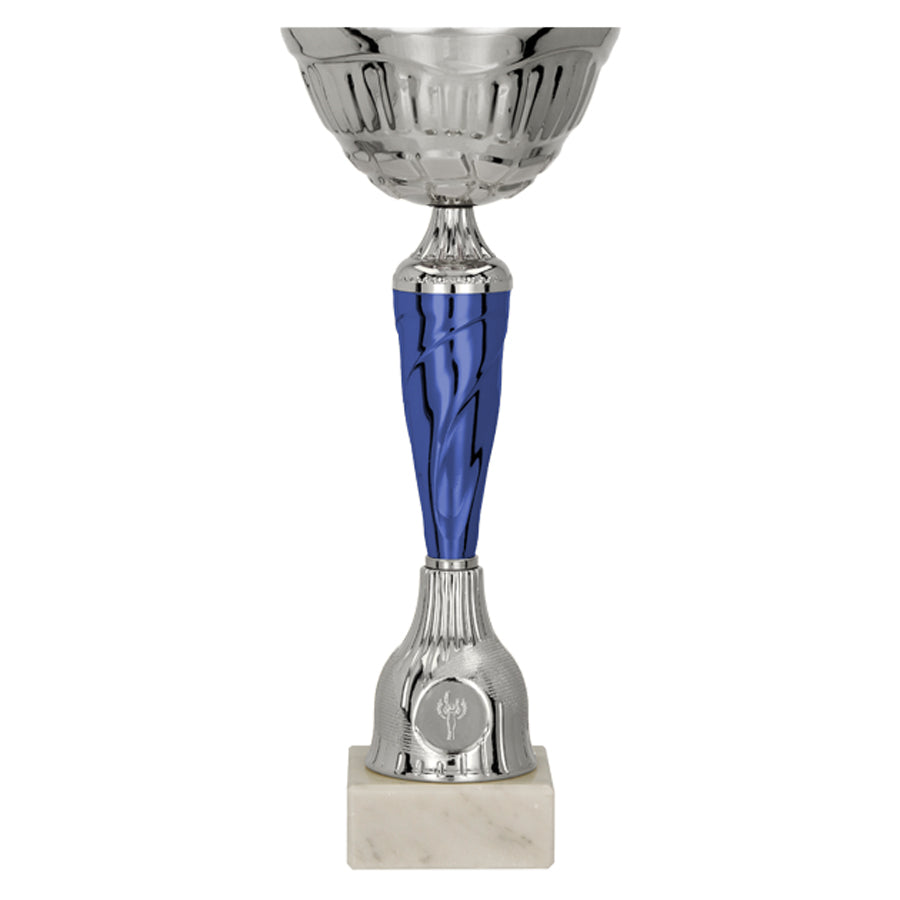 Cupa argintie cu albastru, 9258