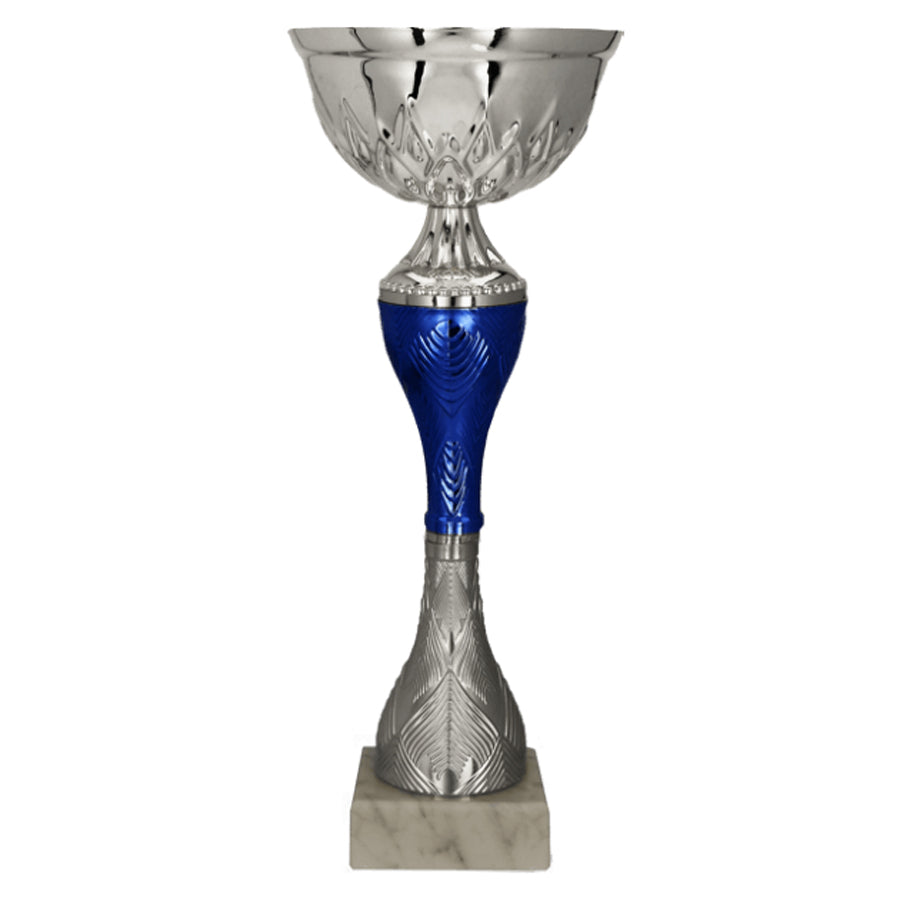 Cupa argintie cu albastru, 9267