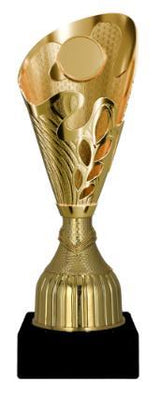 Cupa aurie din plastic pentru premiere sportiva