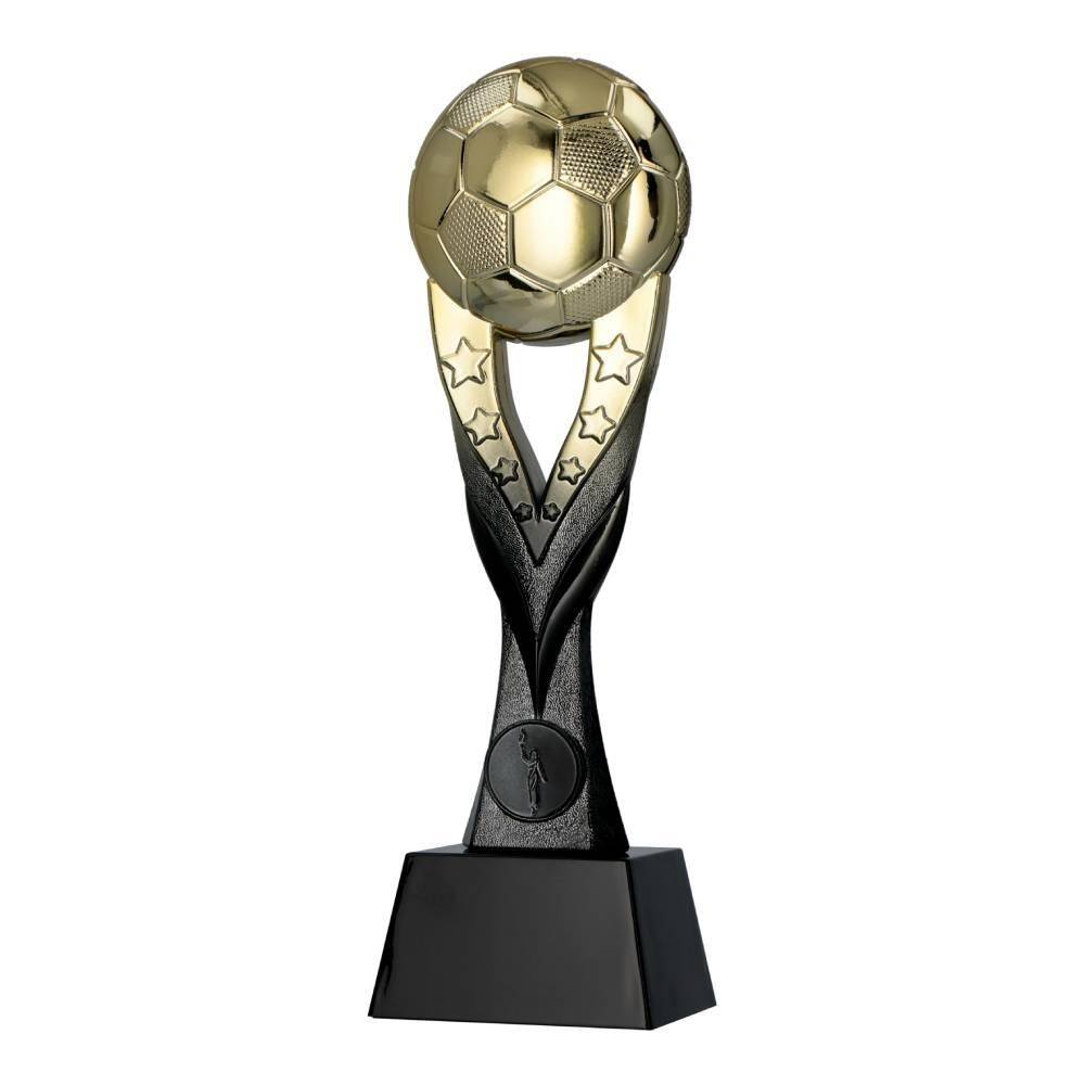 trofeu de plastic pentru fotbal cu inaltimea de 26 cm