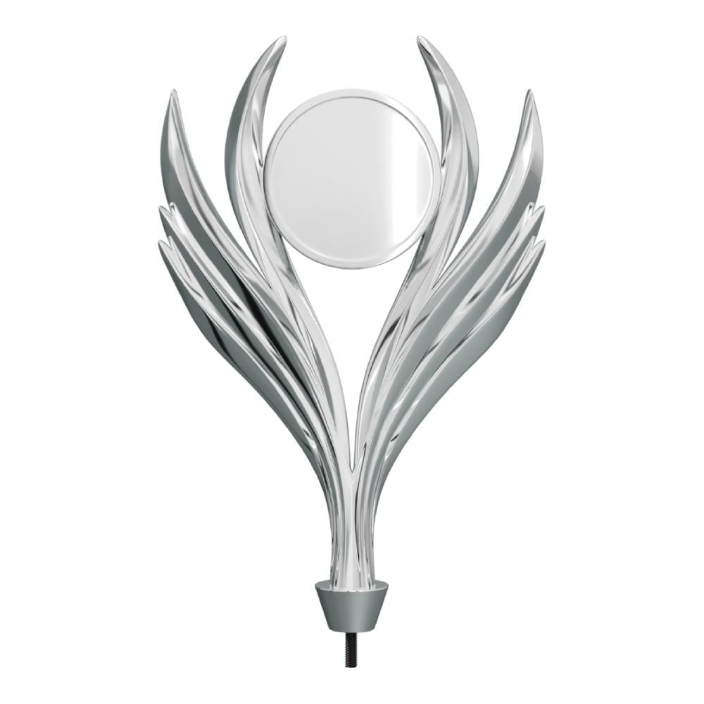 Figurina de plastic, aurie, 20 cm, cu loc pentru emblema de 5 cm, generala, B700