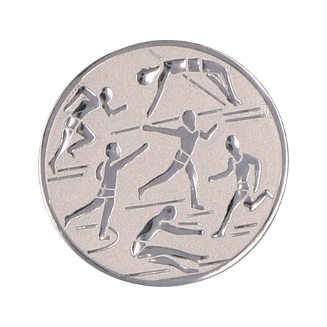 Emblema de aluminiu 25 mm, atletism, D1-A29