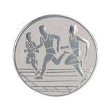 Emblema de aluminiu 25 mm, alergare, D1-A32