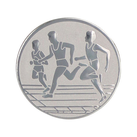 Emblema de aluminiu 25 mm, alergare, D1-A32