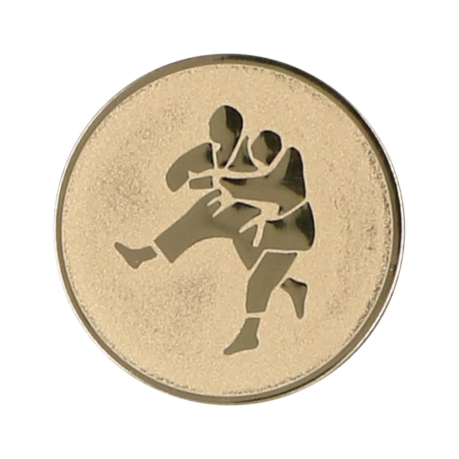 Emblema de aluminiu 25 mm, judo, D1-A59
