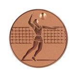 Emblema de aluminiu 25 mm, volei masculin, D1-A6