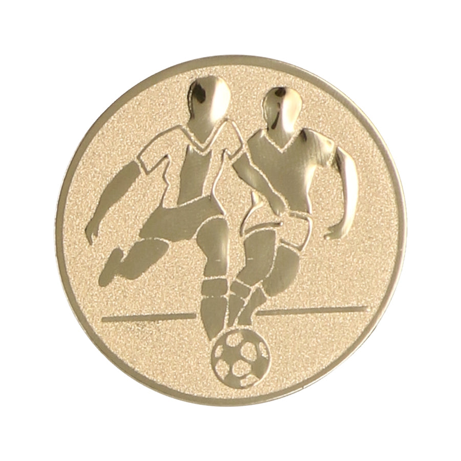Emblema de aluminiu 50 mm, fotbal, D2-A1