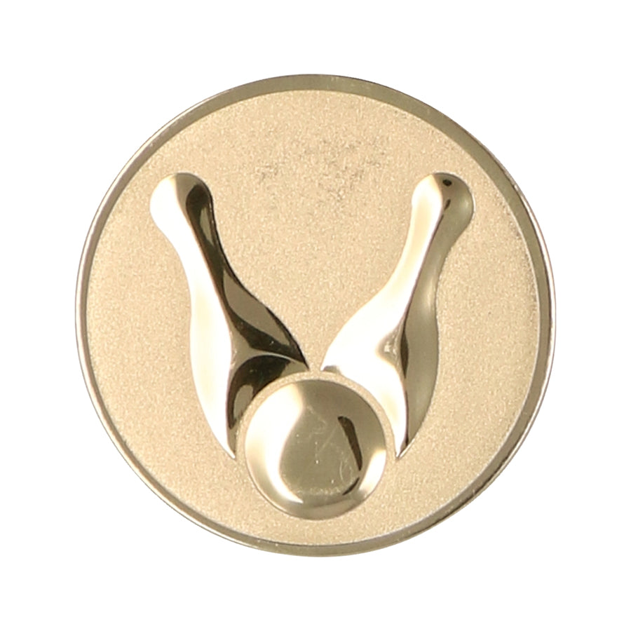 Emblema de aluminiu 50 mm, bowling, D2-A13