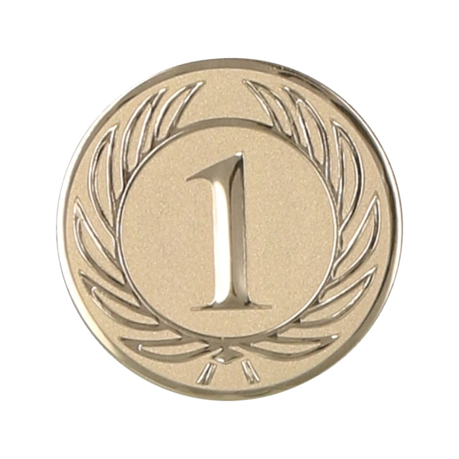 Emblema de aluminiu 50 mm, aur, D2-A36
