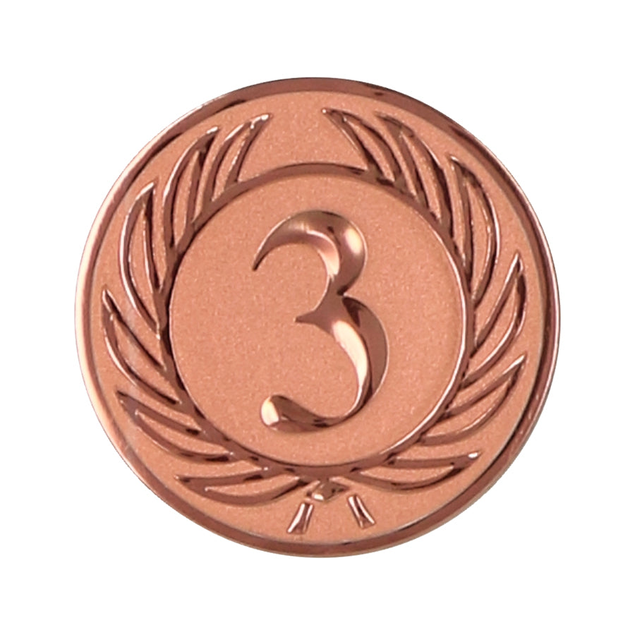 Emblema de aluminiu 50 mm, bronz, D2-A38