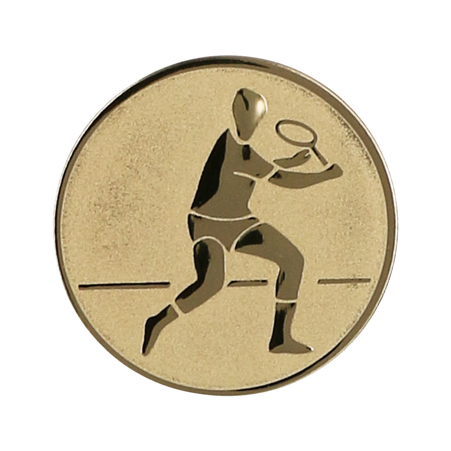 Emblema de aluminiu 50 mm, tenis, D2-A43