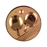 Emblema de aluminiu 50 mm, tenis de masa, D2-A46