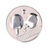 Emblema de aluminiu 50 mm, tenis de masa, D2-A46