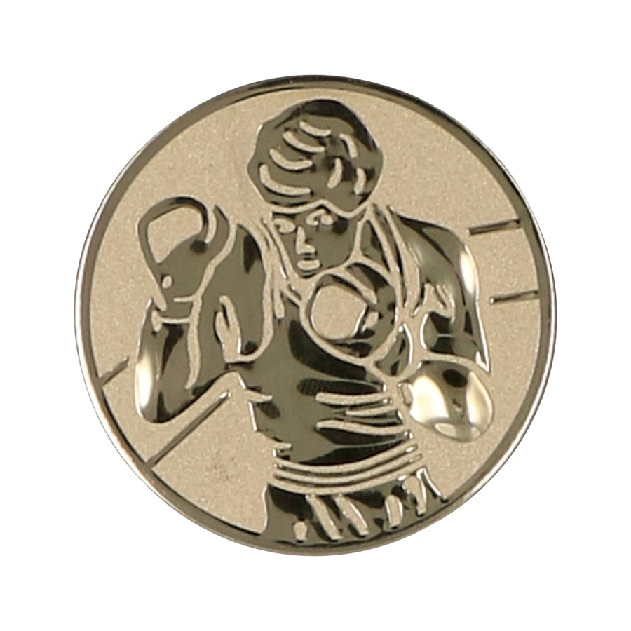 Emblema de aluminiu 50 mm, box, D2-A57