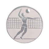 Emblema de aluminiu 50 mm, volei masculin, D2-A6