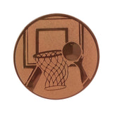 Emblema de aluminiu 50 mm, baschet, D2-A8