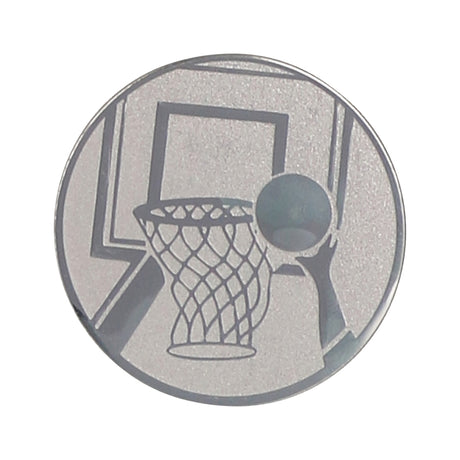 Emblema de aluminiu 50 mm, baschet, D2-A8