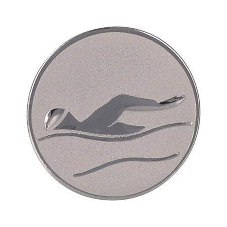 Emblema de aluminiu 50 mm, inot, D2-A9