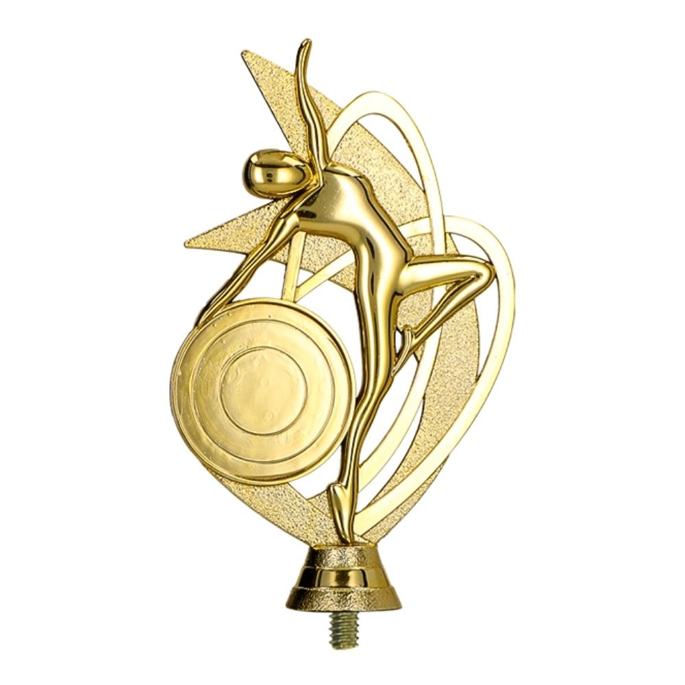 figurina plastic aurie pentru trofeu sportiv