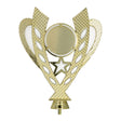 Figurina de plastic aurie pentru trofee sportive inaltime 19.5 cm