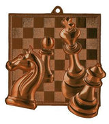 Medalie de metal, 6.9 cm, sah, MD8046