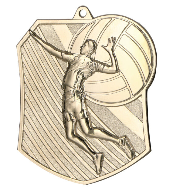 Medalie de metal, 7.9 cm, volei, MD8047
