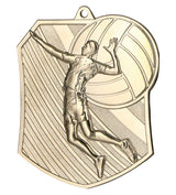 Medalie de metal, 7.9 cm, volei, MD8047