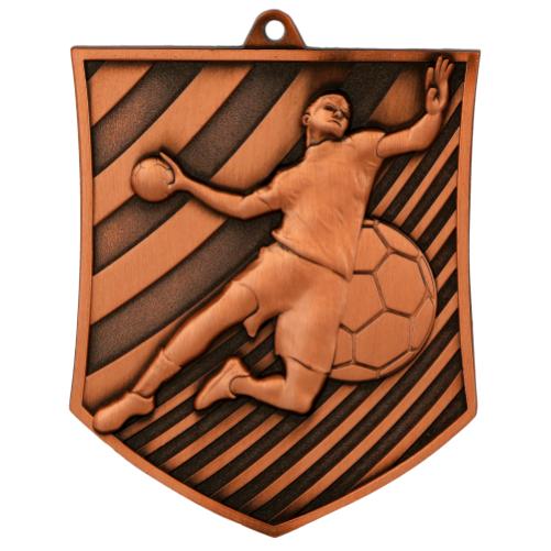 Medalie de metal, 7.8 cm, handbal, MD8051