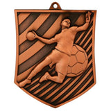 Medalie de metal, 7.8 cm, handbal, MD8051