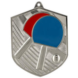 Medalie de metal, 8 cm, tenis de masa, MD8052