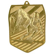 Medalie metalica pentru schi cu diametrul de 7.8 cm